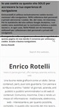 Mobile Screenshot of enricorotelli.it